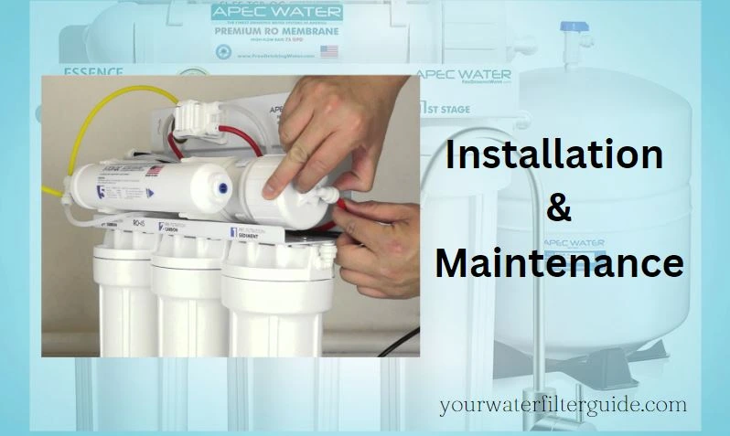 installation and Maintenance APEC Roes 50 vs. Roes ph75 Water Filters
