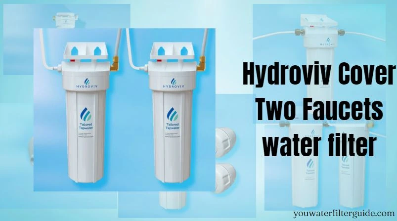 Hydroviv Cover Two Faucets water filter